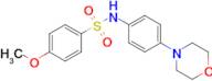 4-Methoxy-N-(4-morpholinophenyl)benzenesulfonamide