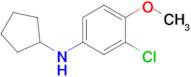 3-Chloro-N-cyclopentyl-4-methoxyaniline