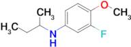 n-(Sec-butyl)-3-fluoro-4-methoxyaniline