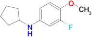 n-Cyclopentyl-3-fluoro-4-methoxyaniline