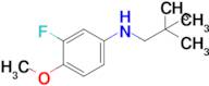 3-Fluoro-4-methoxy-N-neopentylaniline