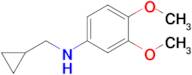 n-(Cyclopropylmethyl)-3,4-dimethoxyaniline