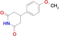 4-(4-Methoxyphenyl)piperidine-2,6-dione