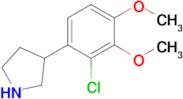 3-(2-Chloro-3,4-dimethoxyphenyl)pyrrolidine