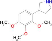 3-(2,3,4-Trimethoxyphenyl)pyrrolidine