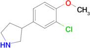 3-(3-Chloro-4-methoxyphenyl)pyrrolidine