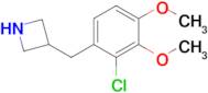 3-(2-Chloro-3,4-dimethoxybenzyl)azetidine