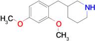 3-(2,4-Dimethoxybenzyl)piperidine