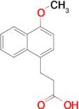 3-(4-Methoxynaphthalen-1-yl)propanoic acid