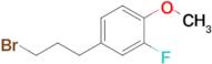 4-(3-Bromopropyl)-2-fluoro-1-methoxybenzene