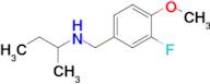 n-(3-Fluoro-4-methoxybenzyl)butan-2-amine