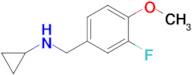 n-(3-Fluoro-4-methoxybenzyl)cyclopropanamine