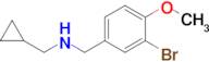 n-(3-Bromo-4-methoxybenzyl)-1-cyclopropylmethanamine