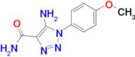 5-Amino-1-(4-methoxyphenyl)-1h-1,2,3-triazole-4-carboxamide