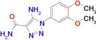 5-Amino-1-(3,4-dimethoxyphenyl)-1h-1,2,3-triazole-4-carboxamide