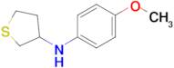 n-(4-Methoxyphenyl)tetrahydrothiophen-3-amine