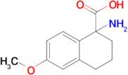 1-Amino-6-methoxy-1,2,3,4-tetrahydronaphthalene-1-carboxylic acid