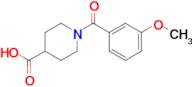 1-(3-Methoxybenzoyl)piperidine-4-carboxylic acid