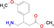 Methyl 4-amino-3-(3-methoxyphenyl)butanoate