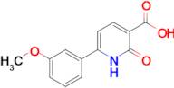 6-(3-methoxyphenyl)-2-oxo-1,2-dihydropyridine-3-carboxylic acid