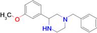 1-Benzyl-3-(3-methoxyphenyl)piperazine