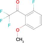 2,2,2-Trifluoro-1-(2-fluoro-6-methoxyphenyl)ethan-1-one