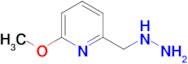 2-(Hydrazinylmethyl)-6-methoxypyridine