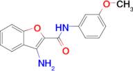 3-Amino-N-(3-methoxyphenyl)benzofuran-2-carboxamide