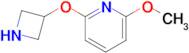 2-(Azetidin-3-yloxy)-6-methoxypyridine