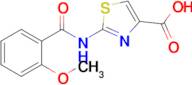 2-(2-Methoxybenzamido)thiazole-4-carboxylic acid