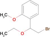 1-(2-Bromo-1-ethoxyethyl)-2-methoxybenzene