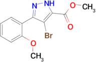 methyl 4-bromo-3-(2-methoxyphenyl)-1H-pyrazole-5-carboxylate