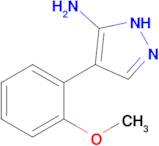 4-(2-methoxyphenyl)-1H-pyrazol-5-amine