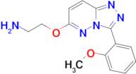 2-((3-(2-Methoxyphenyl)-[1,2,4]triazolo[4,3-b]pyridazin-6-yl)oxy)ethan-1-amine