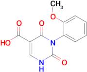 3-(2-Methoxyphenyl)-2,4-dioxo-1,2,3,4-tetrahydropyrimidine-5-carboxylic acid