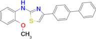 4-([1,1'-biphenyl]-4-yl)-N-(2-methoxyphenyl)thiazol-2-amine