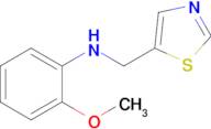 2-Methoxy-N-(thiazol-5-ylmethyl)aniline