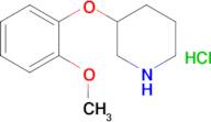 3-(2-Methoxyphenoxy)piperidine hydrochloride