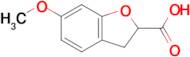 6-Methoxy-2,3-dihydrobenzofuran-2-carboxylic acid