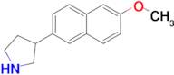 3-(6-Methoxynaphthalen-2-yl)pyrrolidine