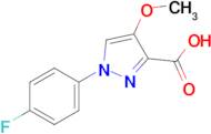 1-(4-Fluorophenyl)-4-methoxy-1h-pyrazole-3-carboxylic acid