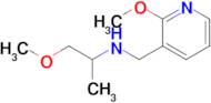 1-Methoxy-N-((2-methoxypyridin-3-yl)methyl)propan-2-amine