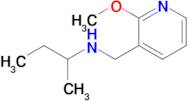 n-((2-Methoxypyridin-3-yl)methyl)butan-2-amine