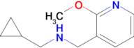 1-Cyclopropyl-N-((2-methoxypyridin-3-yl)methyl)methanamine