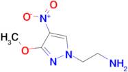 2-(3-Methoxy-4-nitro-1h-pyrazol-1-yl)ethan-1-amine