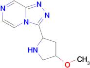 3-(4-Methoxypyrrolidin-2-yl)-[1,2,4]triazolo[4,3-a]pyrazine