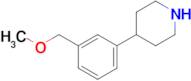 4-(3-(Methoxymethyl)phenyl)piperidine