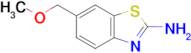 6-(methoxymethyl)-1,3-benzothiazol-2-amine