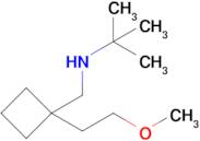 n-((1-(2-Methoxyethyl)cyclobutyl)methyl)-2-methylpropan-2-amine