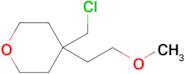 4-(Chloromethyl)-4-(2-methoxyethyl)tetrahydro-2h-pyran